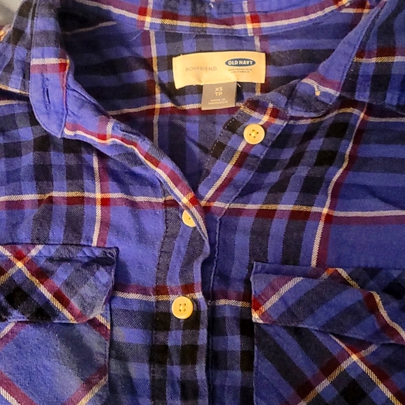 Old navy Boyfriend Flannel - Picture 1 of 3